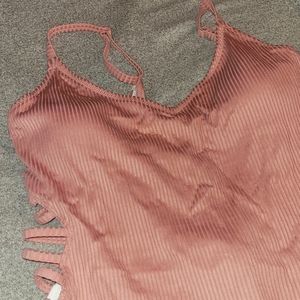 PINK one piece swimsuit